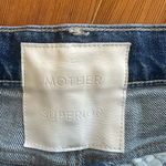 MOTHER Superior Dutchie Short Fray Denim Shorts Size 26 Blue Photo 4