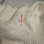 CHAPS RL Cream Hooded Toggle Knit Cardigan Coat Sweater Jacket Women’s Medium Photo 9