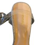 Pretty Little Thing PrettyLittleThings Size 4UK = US6 Silver Clear strappy ankle High Heels Photo 6