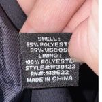 Walter Baker  New York M blazer coat jacket Removable Bell Sleeves Bow Black Photo 5