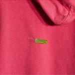 WOMENS LARGE BAWS PINK HOODIE HOODED SWEATSHIRT MISSING HOODIE DRAWSTRING Photo 4