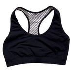 LUCY Women’s Black Racerback Sports Bra Top Size Small Photo 2