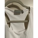 Athleta  Daydreamer Racerback White Fitted Workout Tank Top Sz. S Photo 2