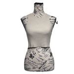 Aerie Beige Ribbed Crop Top Women’s Small Granola Girl Coastal Beach Casual Photo 1