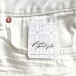 Free People NWT  Loving Good Vibrations White Distressed Jean Shorts Size 27 NEW Photo 11