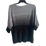 Jaclyn Smith  Plus‎ Size Black/Silver Metallic Shine Blouse Size XXL Photo 1