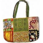 Cache  Vintage Purse Bag Beaded Artisan Handmade Tapestry Handbag Shoulder Photo 0