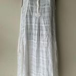 Anthropologie ISABELLA SINCLAIR Sleeveless Tilly Shirt Dress Womens XS White Photo 0