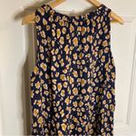 Velvet Tees Velvet by Graham and Spencer Navy Blue and Tan  Scoop Neck Maxi dress Size Large Photo 5
