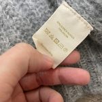 Free People Phantom Grey Cardigan Alpaca Wool Photo 3