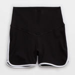 Aerie Offline by  Black White Athletic Biker Sporty Shorts Photo 0