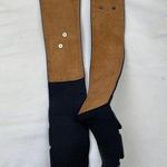 Punk Belt Womens Black Leather Elastic Studded Size M SKU 6508 Size M Photo 2