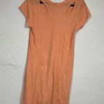 Fresh Produce  Orange Cotton Mini Dress Womens S Short Sleeve Casual Beachy Hike Photo 12