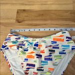 Puma Women's Colorful Logo Bikini Bottom Size Medium NWT Photo 6