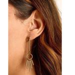 Lulus Sun Rays Gold Earrings Photo 0