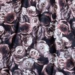 American Vintage Brown Floral Print Maxi Dress Photo 3