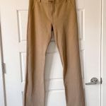 Betabrand Boot-Cut Classic Dress Pant Yoga Pants Khaki Twill Photo 2