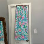 Lilly Pulitzer NWT  XS Pants Bal Harbor Mid Rise Palazzo coral bay Photo 3
