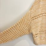 Free People NWOT Coconut V-neck Sweater In Sandy Combo Size Small Photo 8
