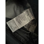 Levi's Women's  Low Pro Straight Leg Jeans Size 24 Black Grey Distressed Photo 3