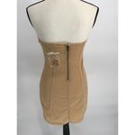 Urban Outfitters  UO Bari Strapless Corset Mini Dress‎ Beige Size Small Photo 4