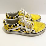 Vans Old Skool Sneakers Sunflower Checkerboard Yellow Canvas Shoes 8 Colorful Photo 8