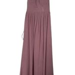 Azazie  GRACIE BRIDAL DRESS IN VINTAGE MAUVE SIZE A2 Photo 2