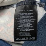 Maeve Dress Size M Navy Blue White Floral Empire Waist Sleeveless Fit & Flare Photo 6