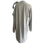 Soho  NEW YORK & COMPANY Gray Animal Print Sweater Dress Photo 4