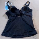Simply fit swimwear top 1 pieces dress size M new with tag 🏷️ same day shipping Black Size M Photo 3