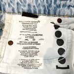 BLANK NYC  The Baxter Cropped High Rise Straight Leg Mom Jeans Blue 26 / 2 Photo 3