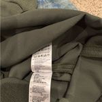 Sandro Paris Olive Green Shift Dress Minimalist Quiet Luxury Office Size Small Photo 9