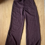 Kookai  Oyster Core Low Rise Mahogany Trousers Photo 0