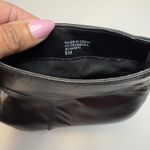 Adrienne Vittadini  Black Leather Ankle Boots Block Heel Chic Trendy Zip Size 8M Photo 6