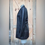 Vintage 90s Worthington Brown Lambskin Leather Fitted Blazer Style Jacket~XL~ Photo 2