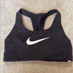 Nike  Black Classic Racerback Sports Bra Size S Photo 0