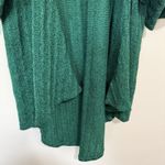 LuLaRoe  Womens Cardigan Sweater Small Green Short Sleeve Open Front Relaxed Photo 2