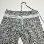 Lululemon  Run Inspire Crop II Black Grey White Speckled Capri Legging Size 6‎ Photo 9