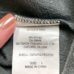 Outback Microsuede Paisley Tooled Square Pearl Snap Western Shirt Size Large Y2K Green Photo 6