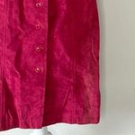 Saks 5th Avenue Vintage Leather Trench Dress Photo 7