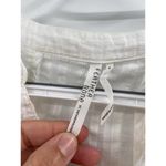 Anthropologie Feather Bone Lucille White Long High-Low Crochet Button Front Top Photo 4