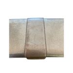 Michael Kors Sutton Gold Metallic Clutch Photo 4