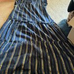 Greylin  small navy metallic dress Photo 3