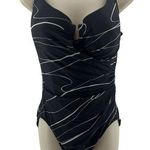 MiracleSuit  Women's Sanibel One Piece Black and White Womens Size 16 Photo 0