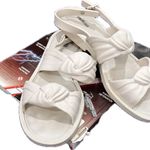 Melissa  Velvet Sandal White Photo 3