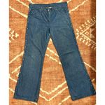 Womens 70s Vintage Time And Place Denim Flare Studded Jeans 10 Blue Photo 2