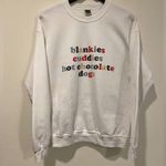 Gildan White graphic sweatshirt Photo 0