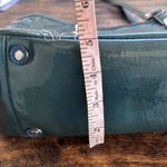 Coach gallery tote bag, sexy, shiny, teal green with blue lining patent leather Photo 10