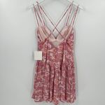 Majorelle  Viola‎ Pink Mini Dress Revolve Paisley Floral Sleeveless Size Medium Photo 5