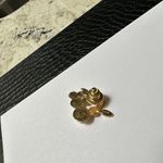 Avon Gold Tone Lapel Tack Pin Faux Pearl Bunny Rabbit Family Photo 4